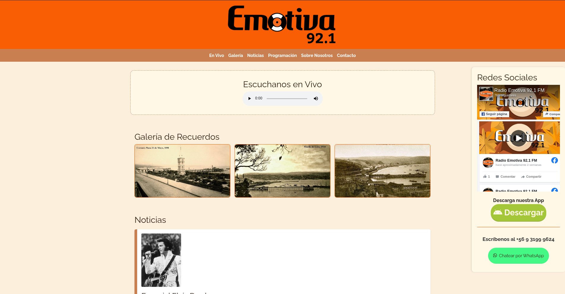 Proyecto Radio emisora Online - Radio Emotiva