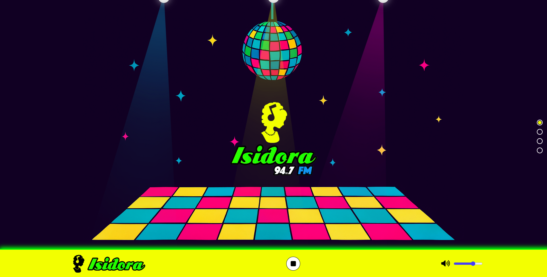 Proyecto Radio emisora Online - Radio Isidora